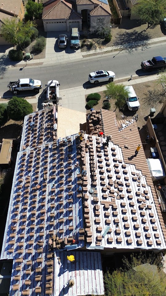 Golden Roofing AZ project