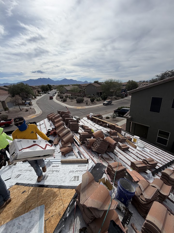 Golden Roofing AZ project